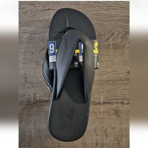 Body Glove Comfort Lightweight Flip Flop Sandals Black Men's Size 9 Synthetic